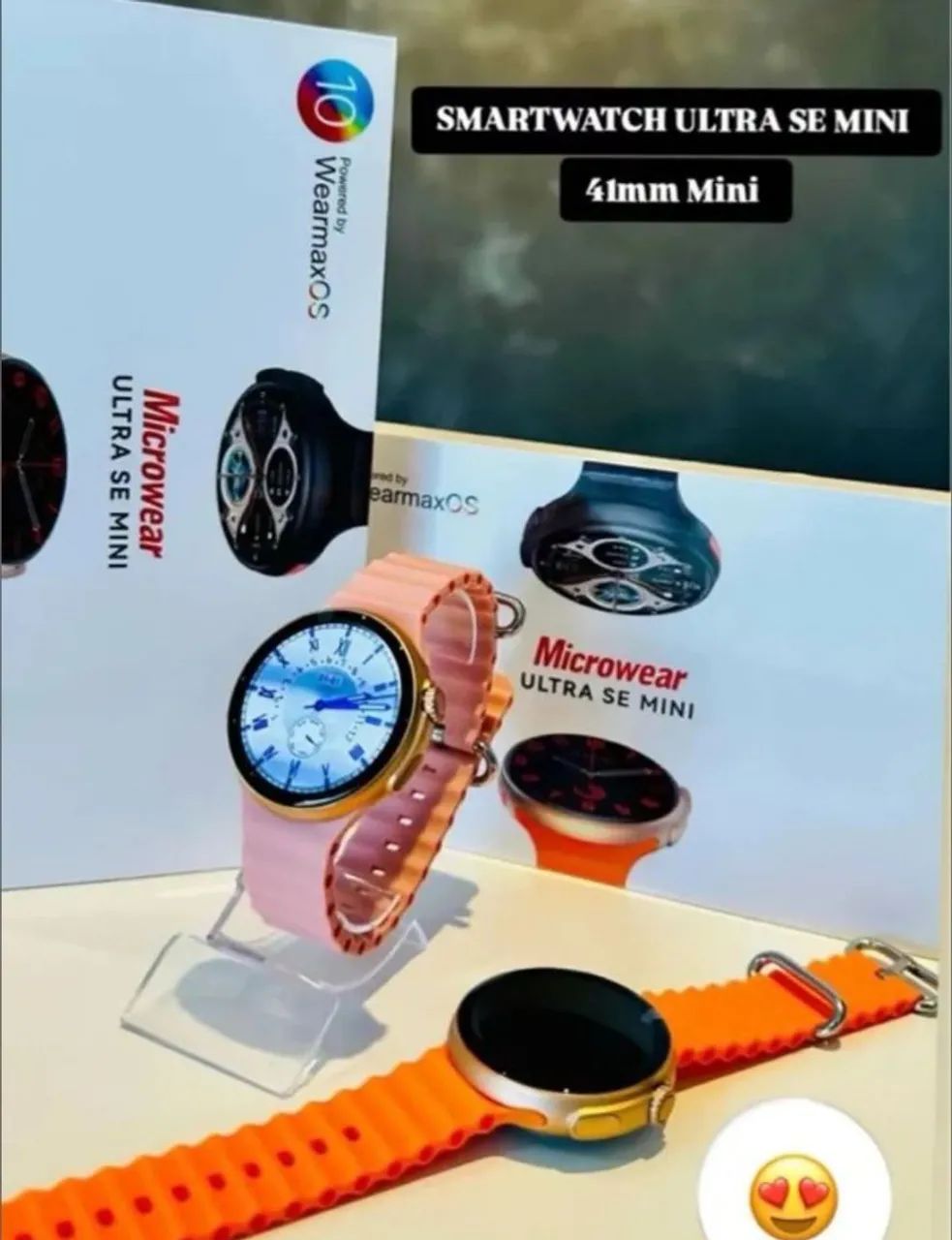 Smartwatch Microwear Ultra SE Mini - Novo - Foto 2