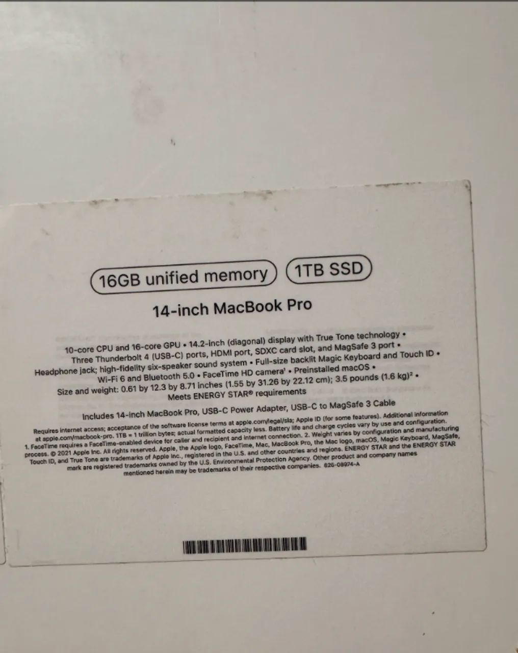 Macbook M2 14 Pol - 1TB - Foto 3