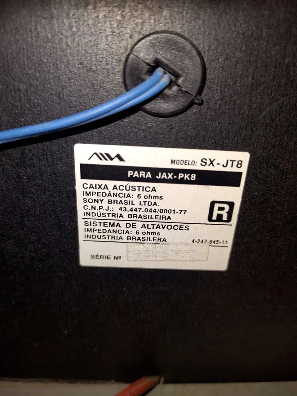 2 Caixas de som profissionais AIWA - Foto 3