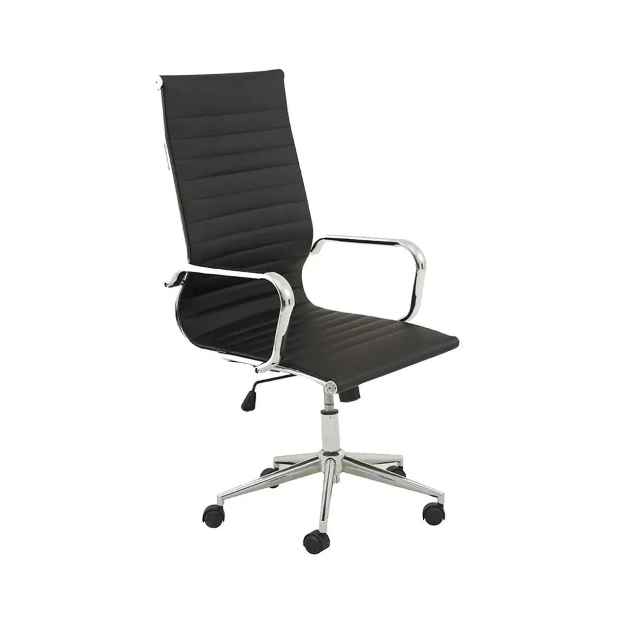 Cadeira Office Sevilha de Escritório Executiva com Rodinhas e Design Moderno Montada