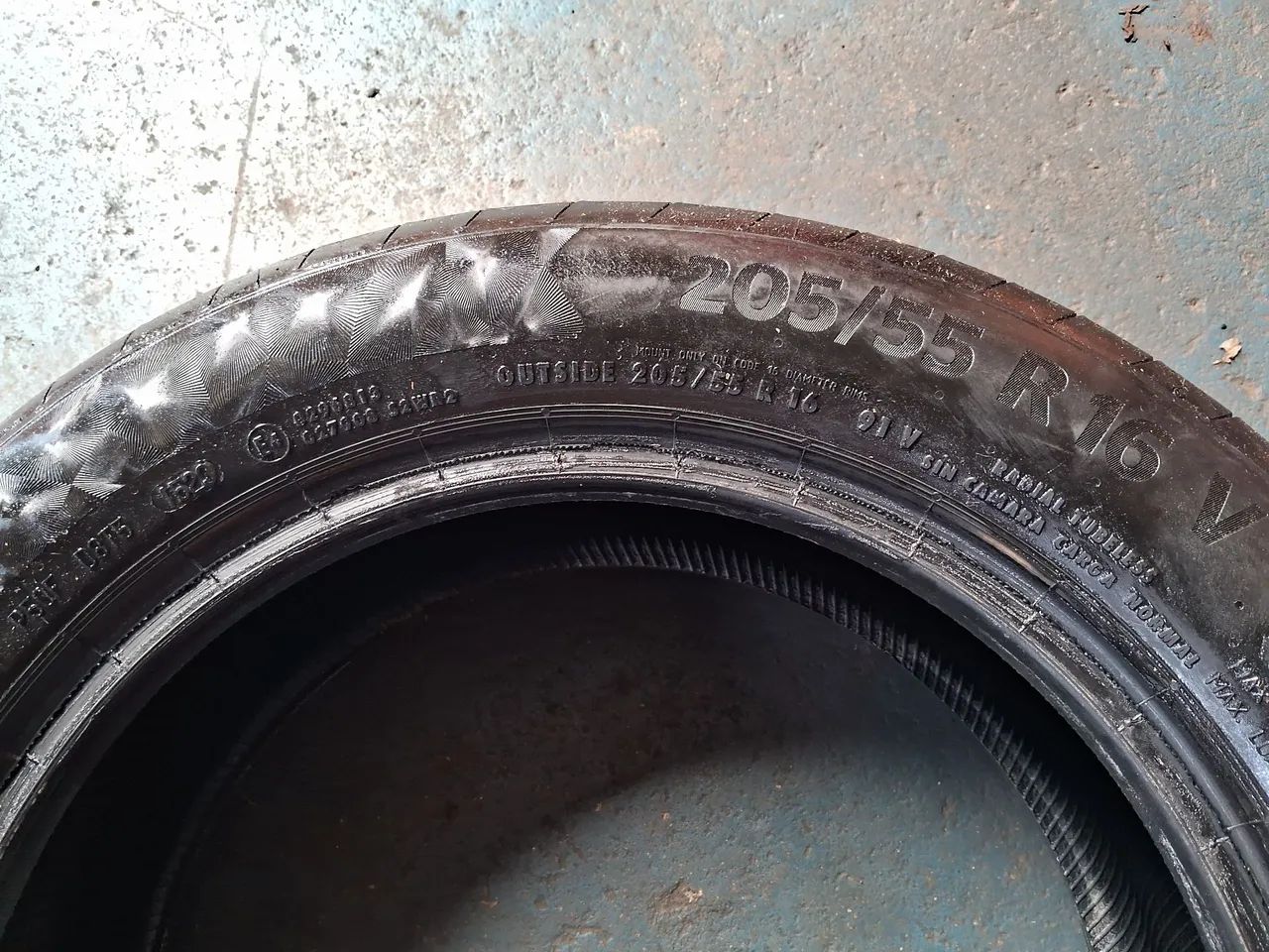 4 Pneus 205/55/16  continental $90 cada  - Foto 3