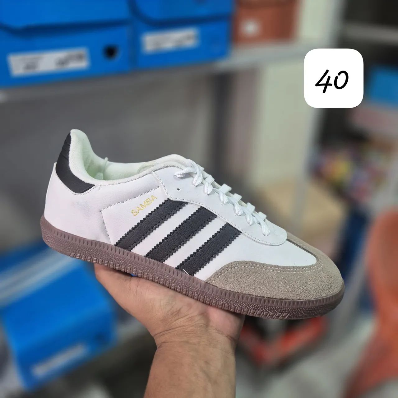Tênis Adidas Samba Branco