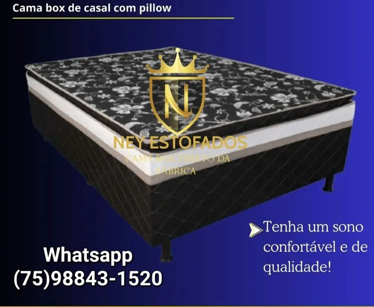 CAMA BOX TOP DE LUXO  - Foto 5