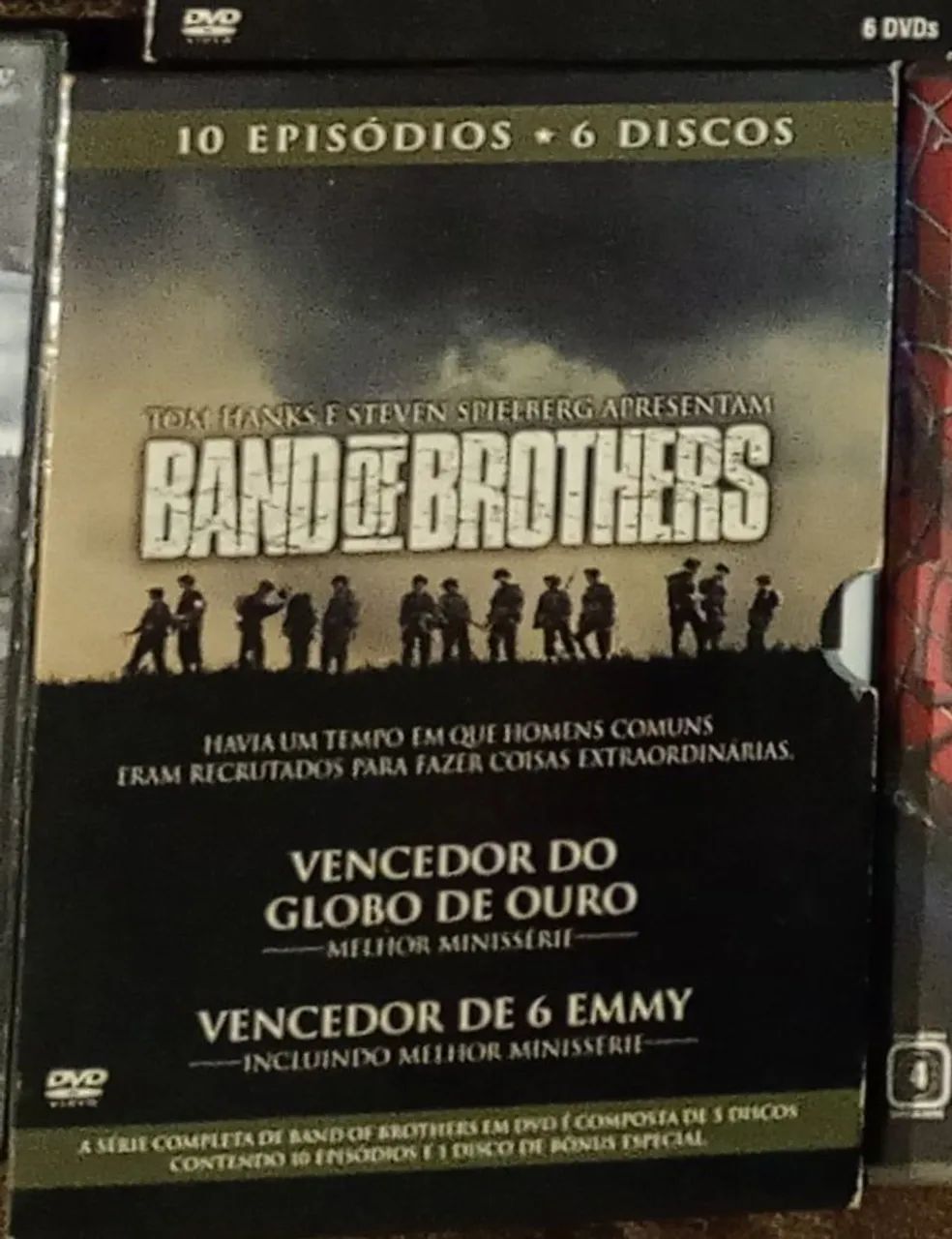 Band of Brothers - Box Completo - 10 Episódios - 6 Discos