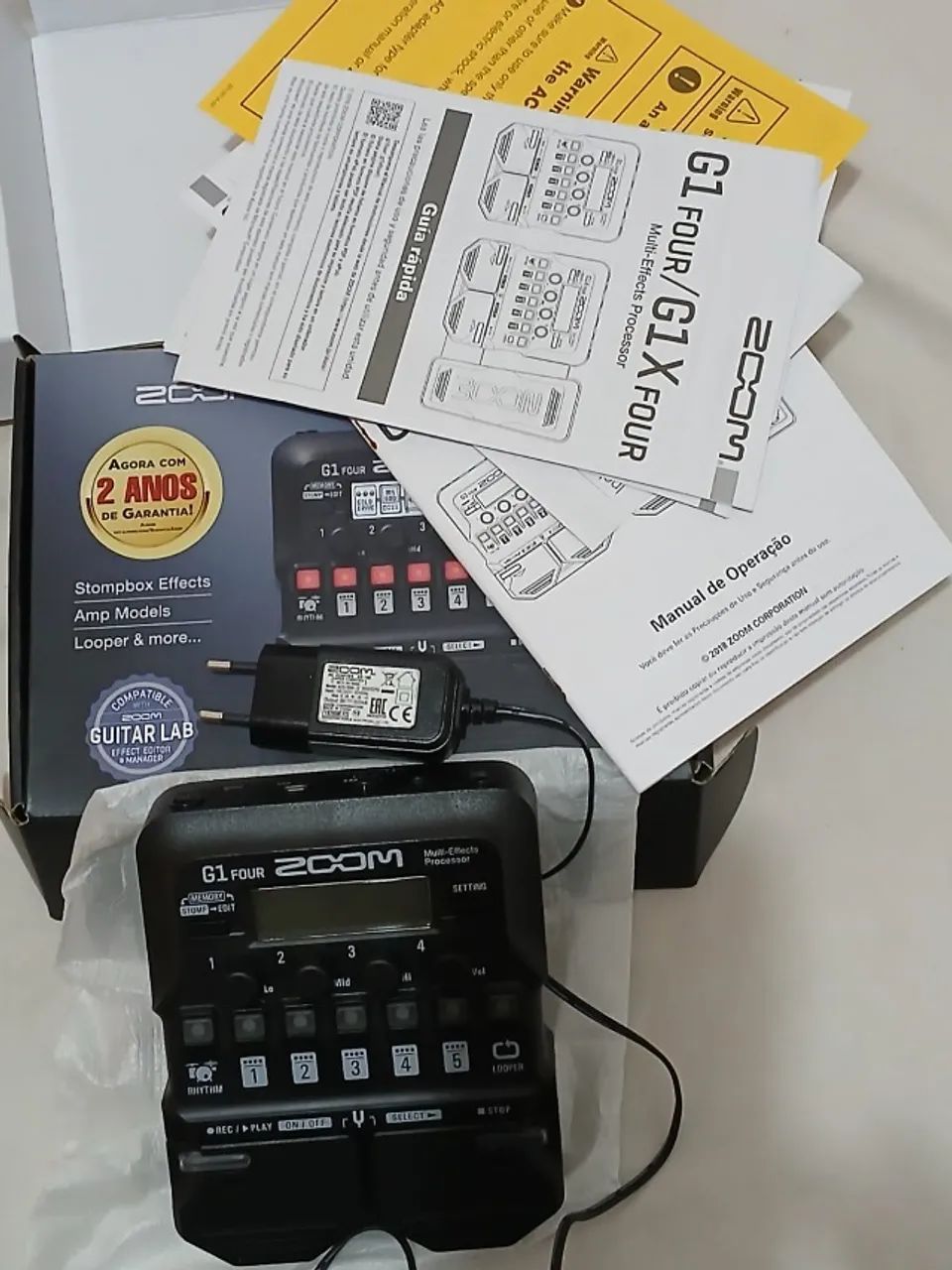 Zoom G1 Four processador multi-efeitos para guitarra - Foto 4