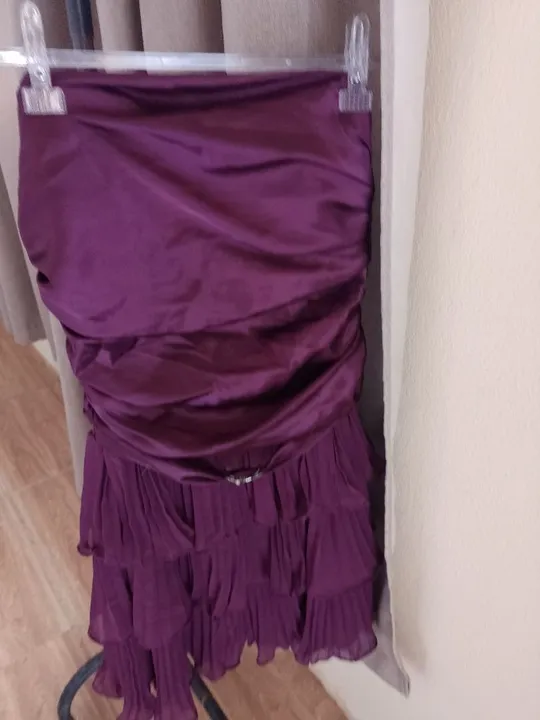 Vestido vinho