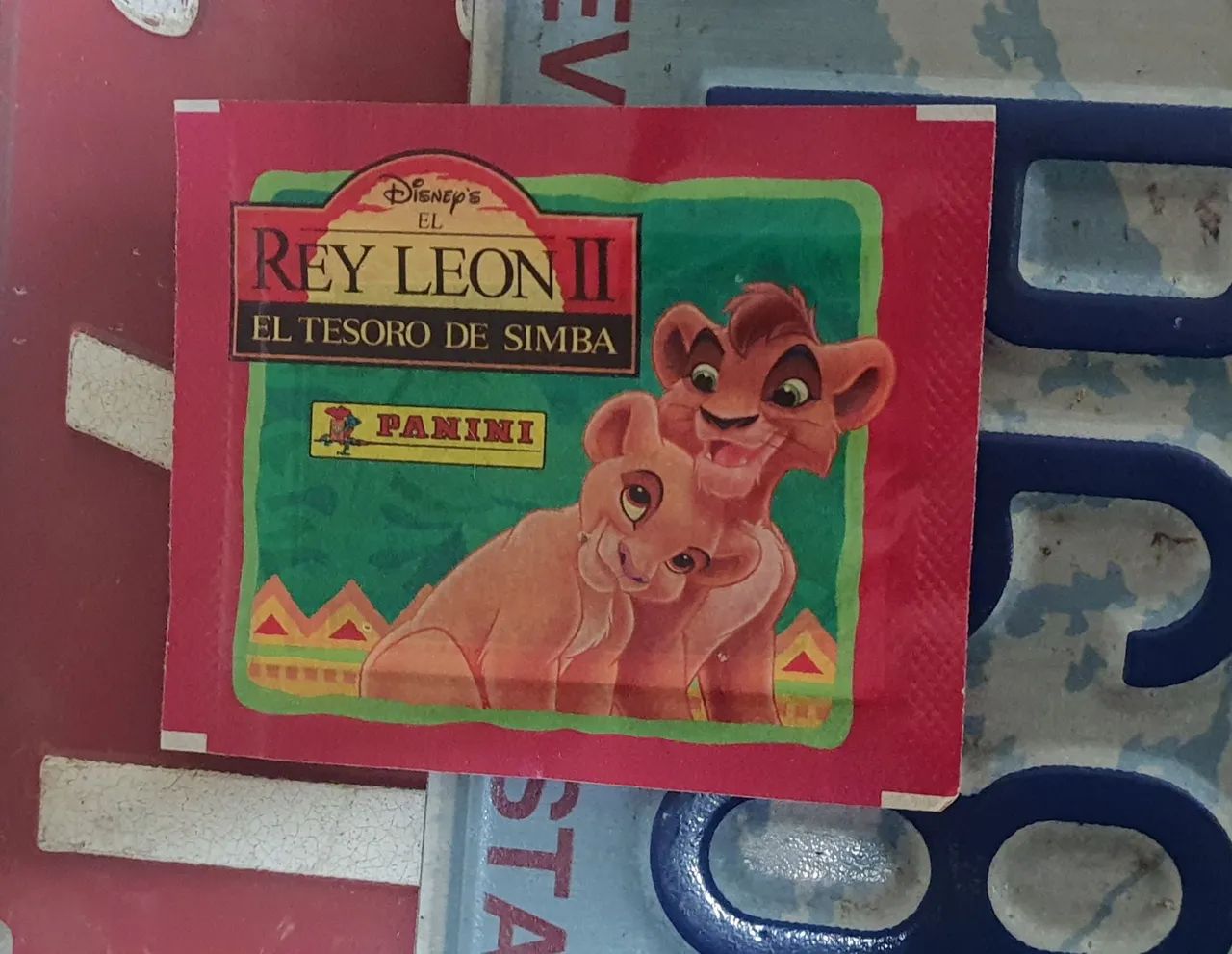 Figurinha Panini Rei Leão II