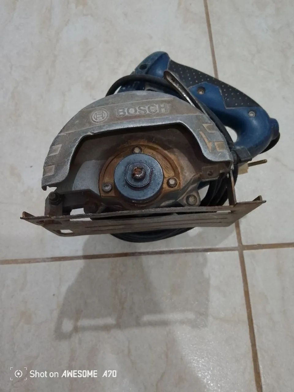 Serra mármore Bosch usada