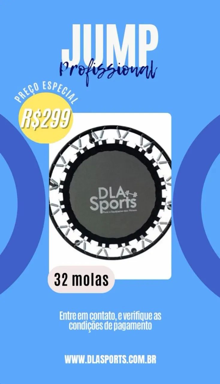 Jump Profissional DLA Sports - 32 molas