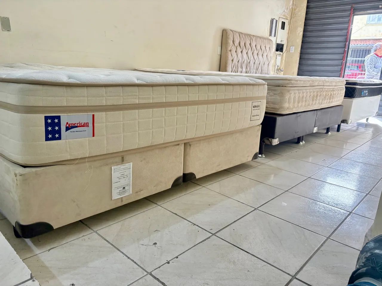 Cama box de casal Queen , cama Queen bipartida - Foto 3