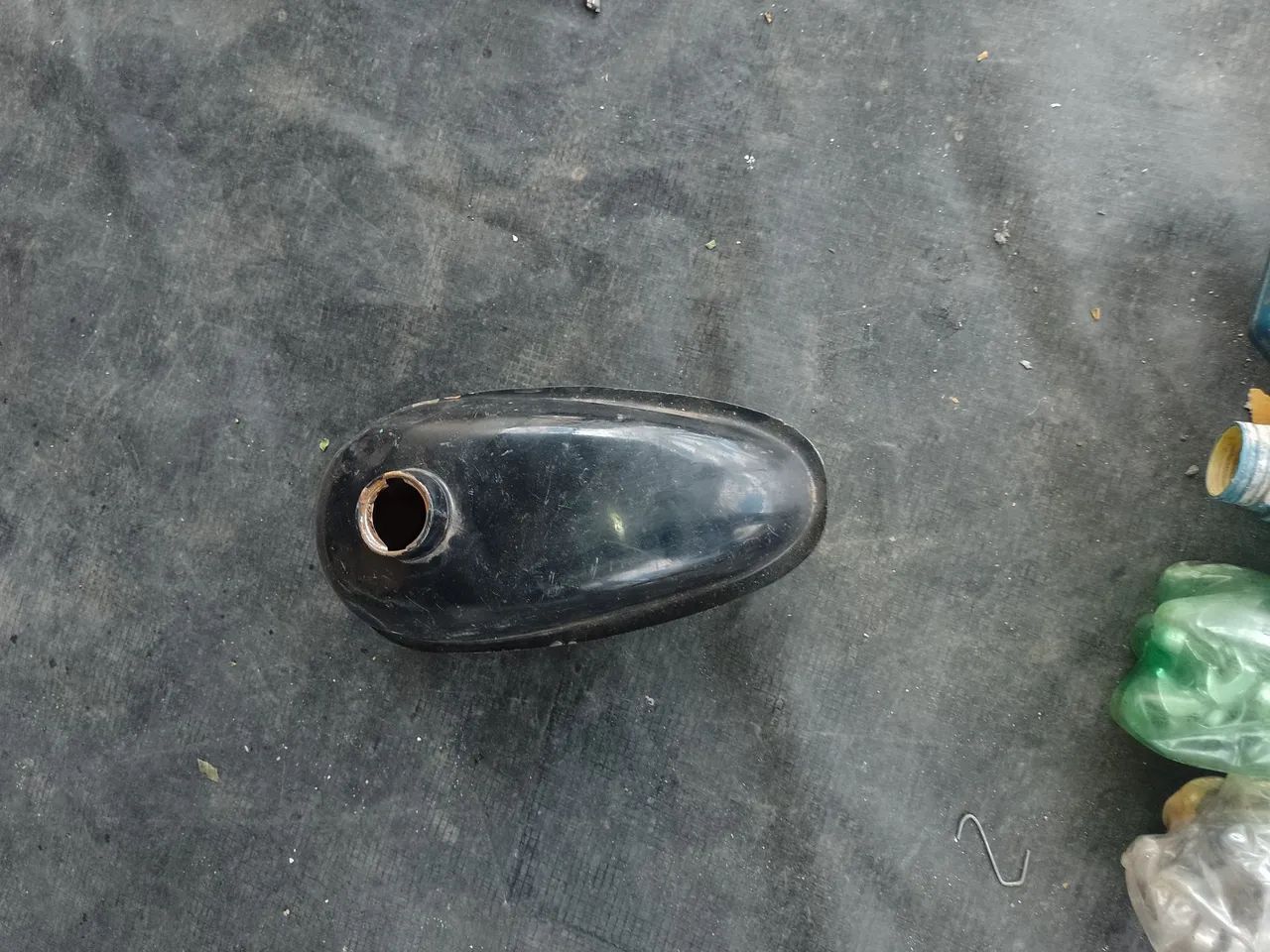 Tanque para bicicleta motorizada