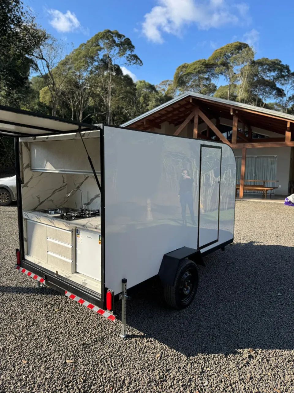 MINI TRAILER BRANCO - Foto 4