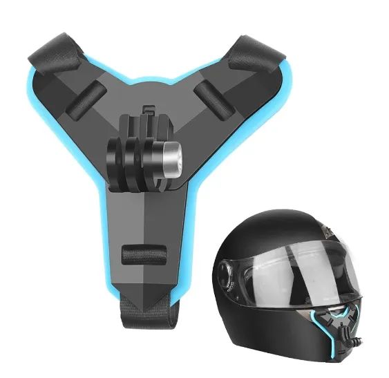 Suporte Queixo Para Capacete De Gopro Sjcam Cameras De Ação celular  - Foto 4