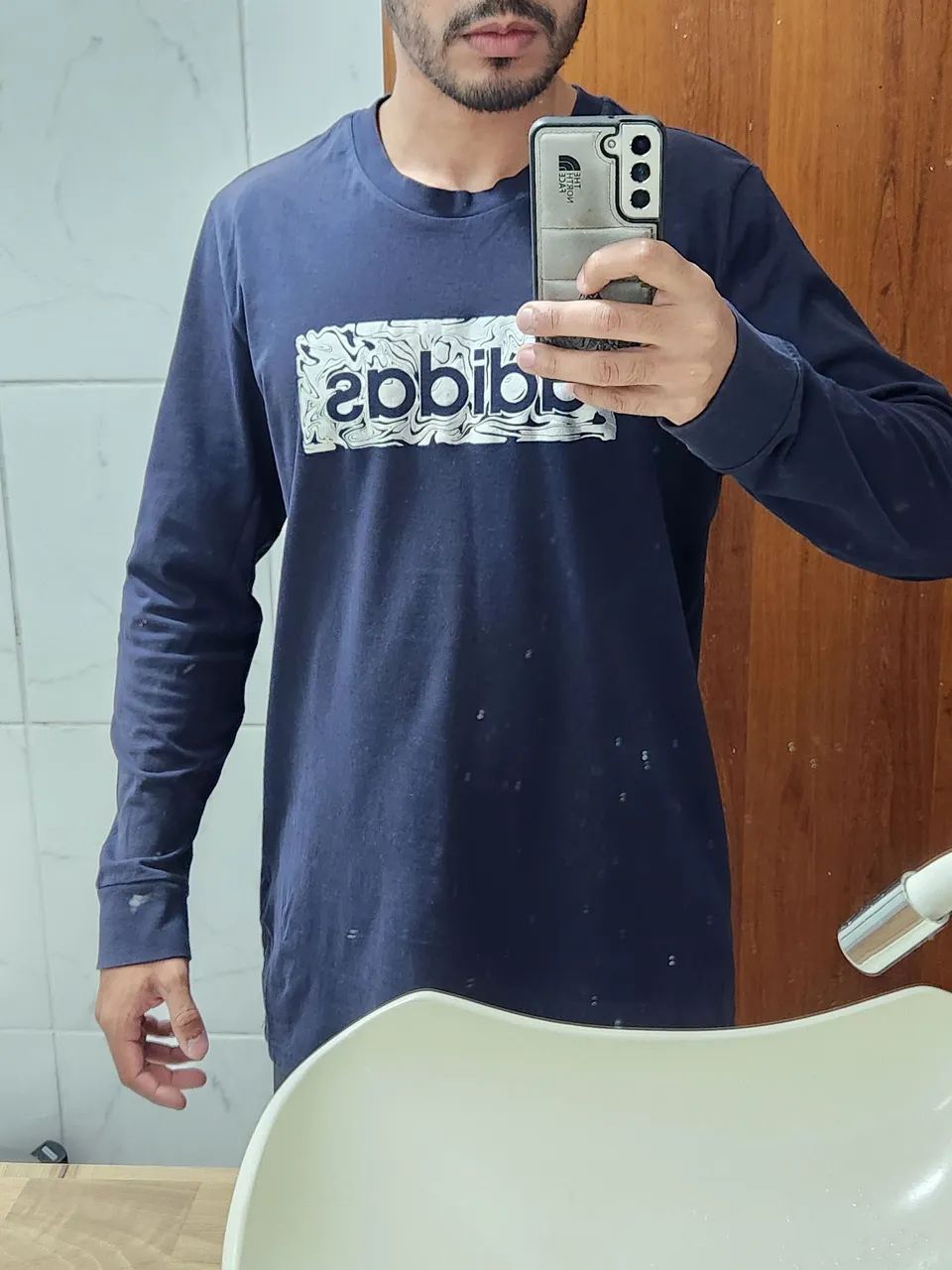 Camiseta Adidas Manga Longa - Foto 3