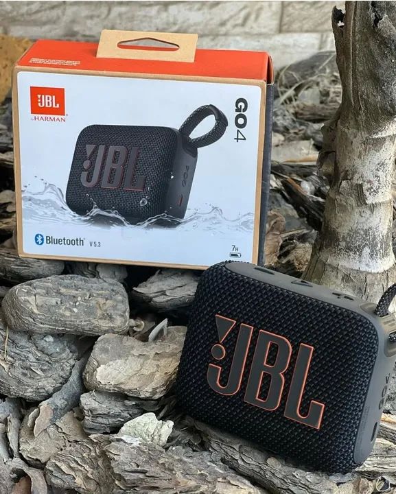 Caixa de Som JBL GO4 - Bluetooth - Impermeável - Nova