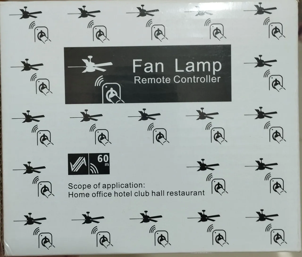 Controle ventilador de teto 220V