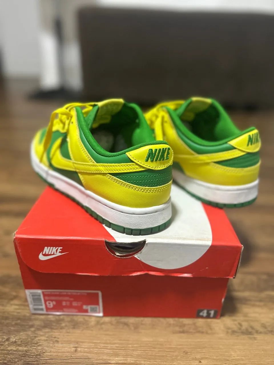 Tênis Nike Dunk Low "Reverse Brazil" - Foto 2