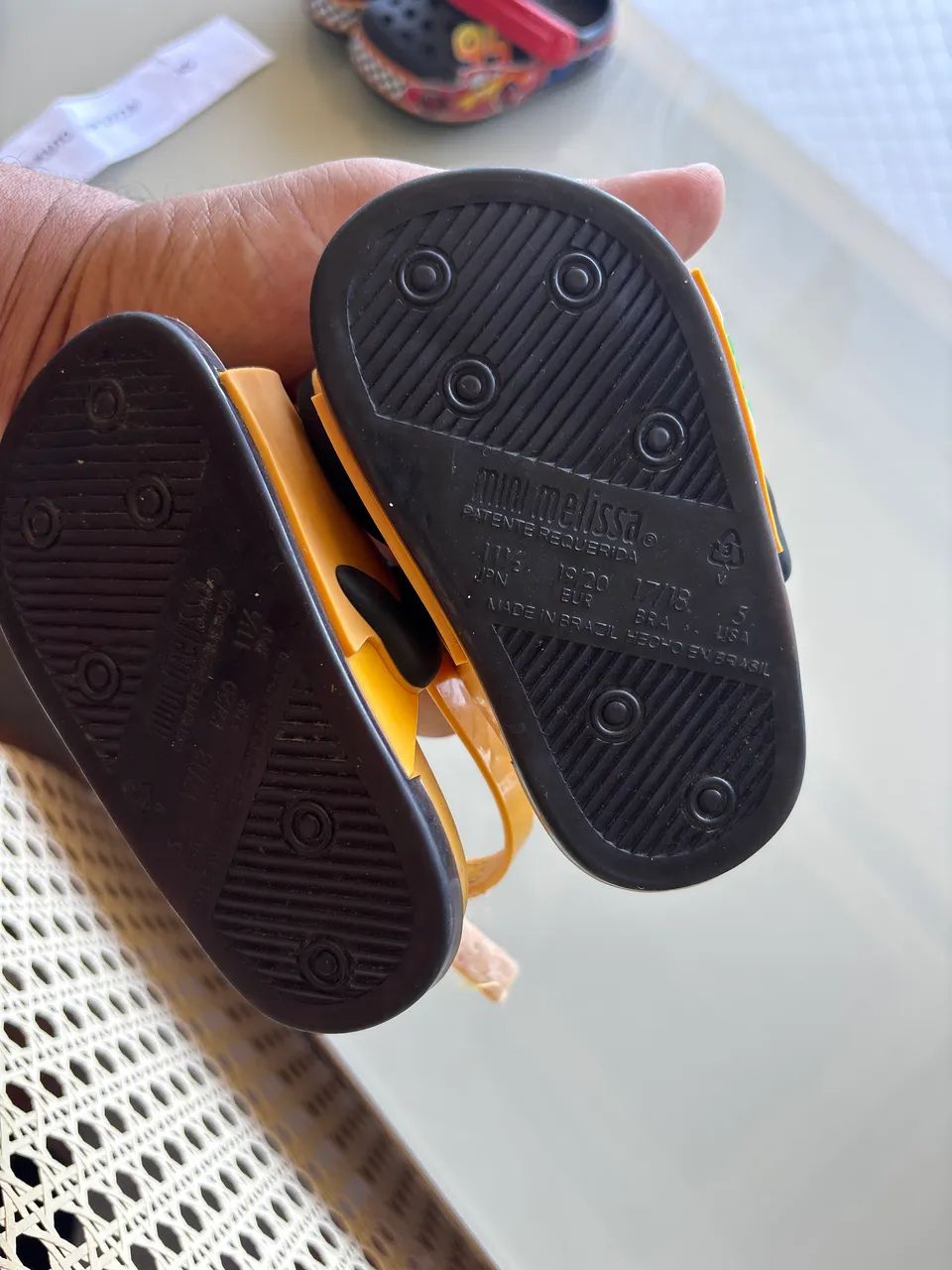 Sandália Melissa Pluto - Nº 17/18 - R$ 50,00 - Foto 2