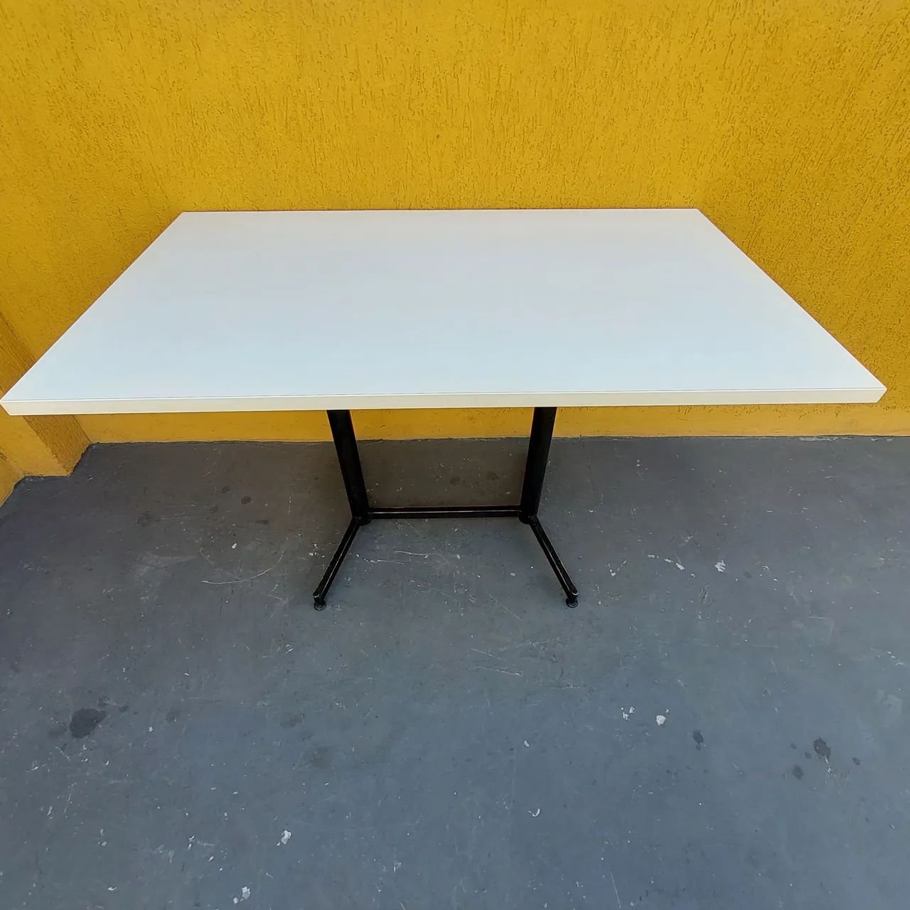 Mesa de Escritório Branca 1,20m x 70cm - Foto 4