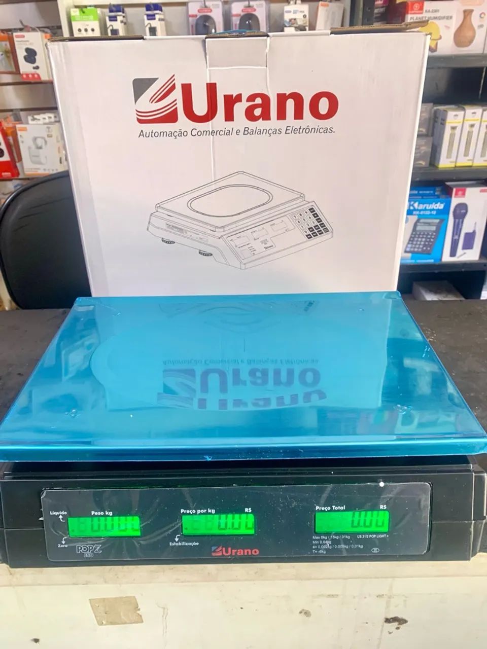 Balança Digital Urano POP-Z Com Inmetro 31kg - Foto 3