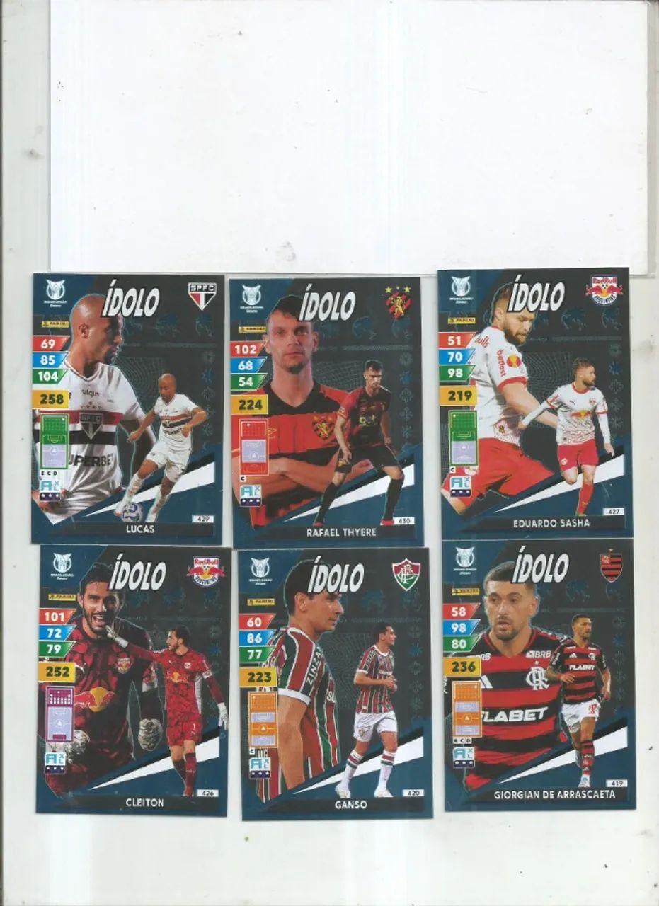 CARDS ADRENALYN CAMPEONATO BRASILEIRO 2025 - Foto 5