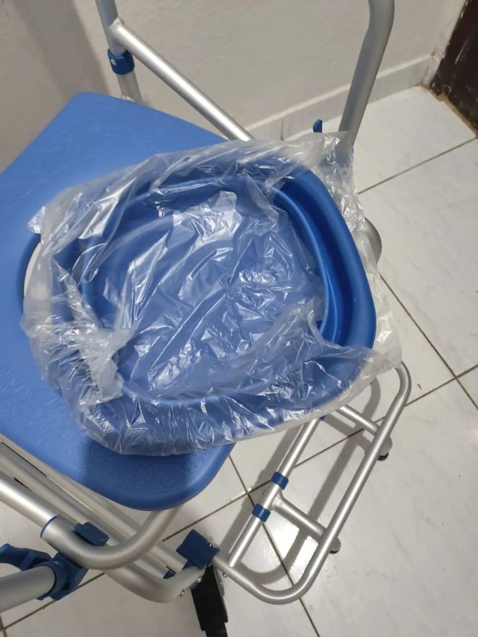 Cadeira hidráulica e banho em alumínio  - Foto 5