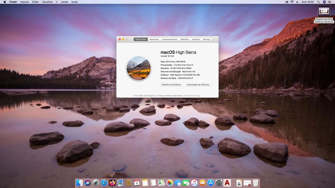Apple iMac 21.5 Intel i5 RAM 12 GB Radeon HD 6750M - Foto 3