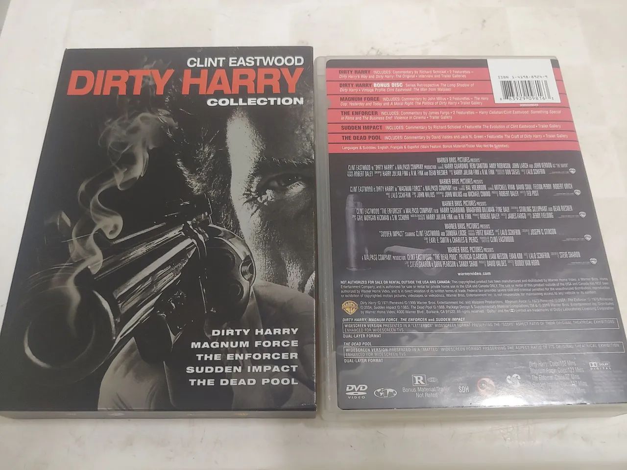 Box Dvd Coleção Dirty Harry - 5 Filmes . Importado - Foto 4
