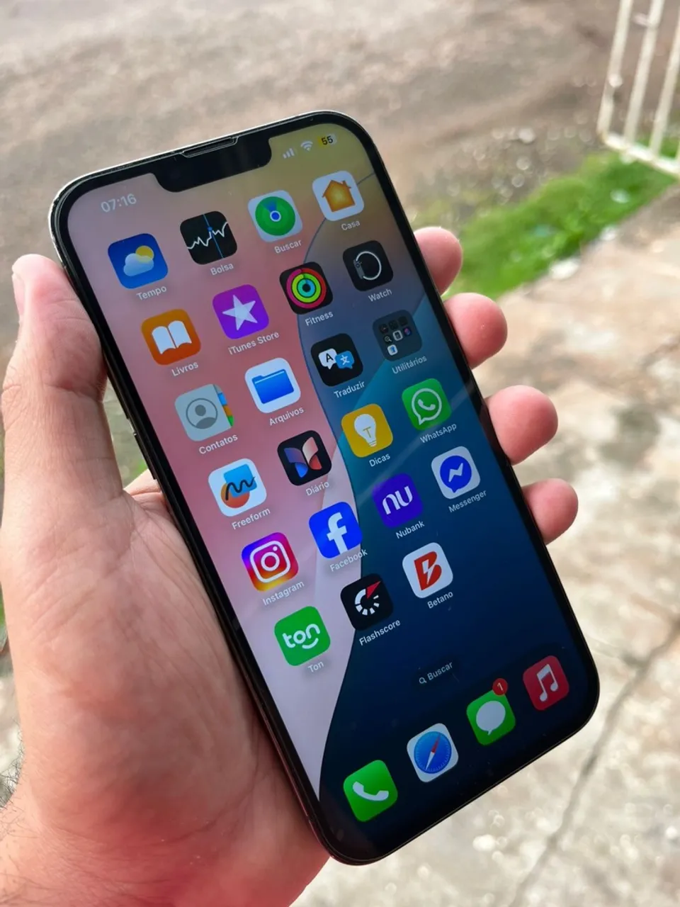 IPHONE 13 PRO MAX 256GB, ACEITO INFERIOR + VOLTA