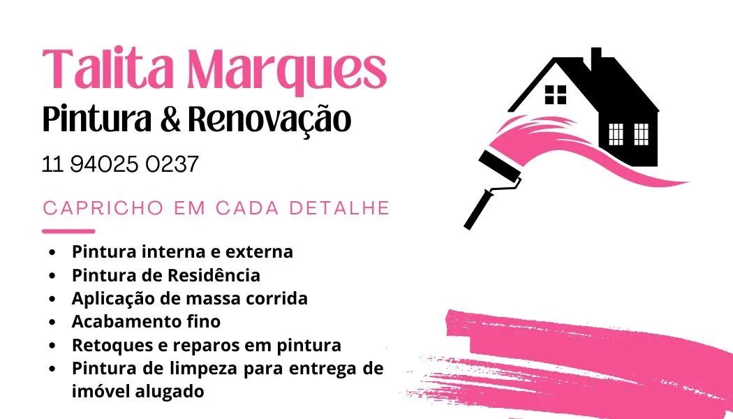 Pintor de residência externo e interno