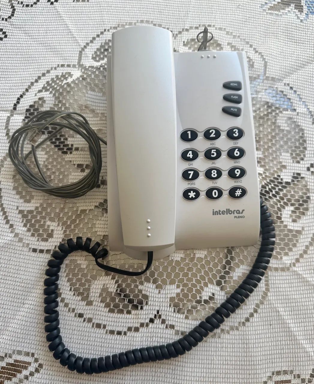 Telefone com fio Intelbras com bloqueio de chave - Foto 3