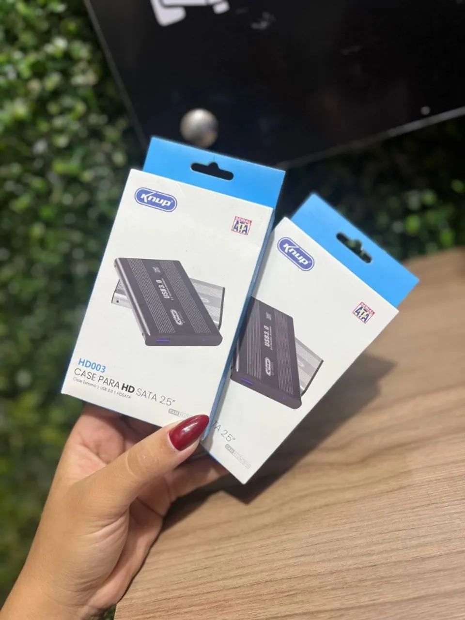 Case para HD SATA 2,5 - HD003 KNUP - USB 3.0