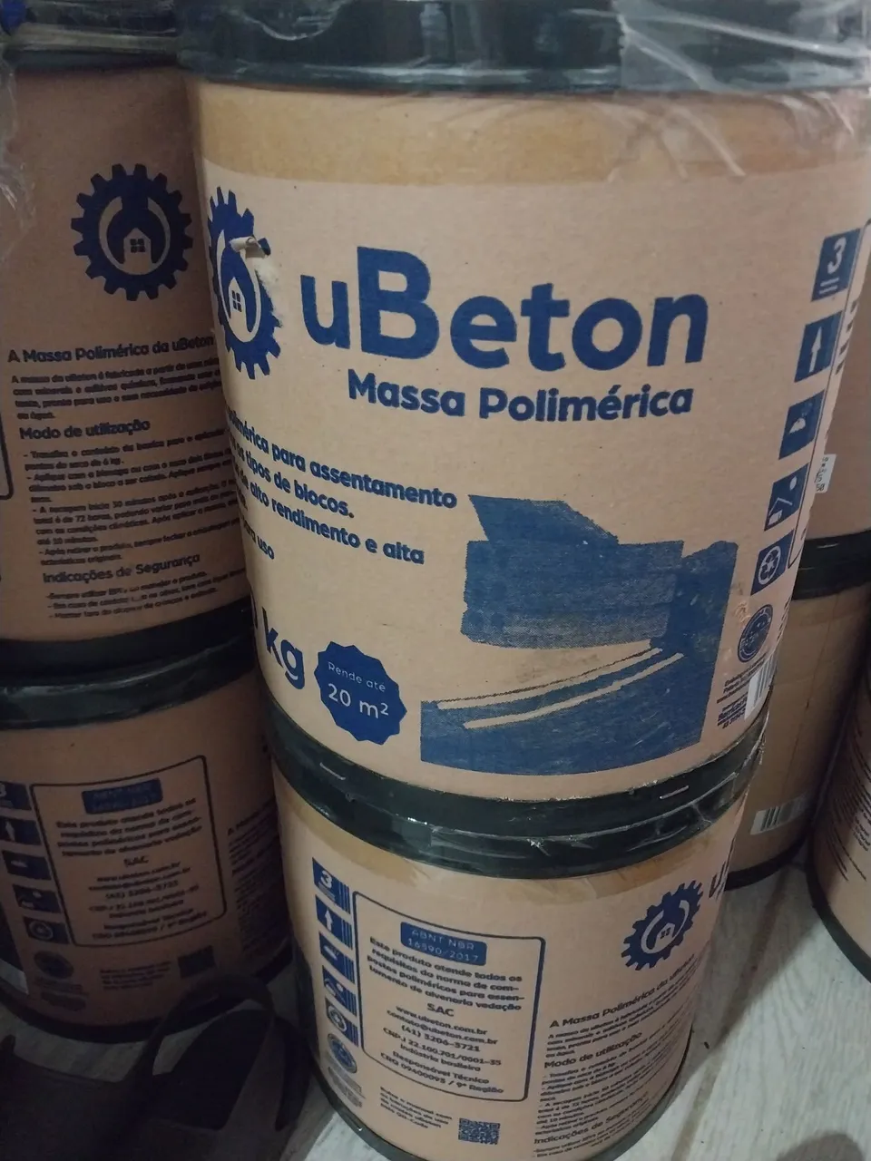 uBeton Massa Polimérica para Assentamento - 30k