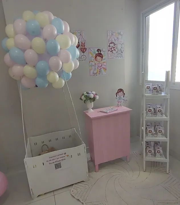 Decoração de Festa completa incluindo balões  - Foto 3