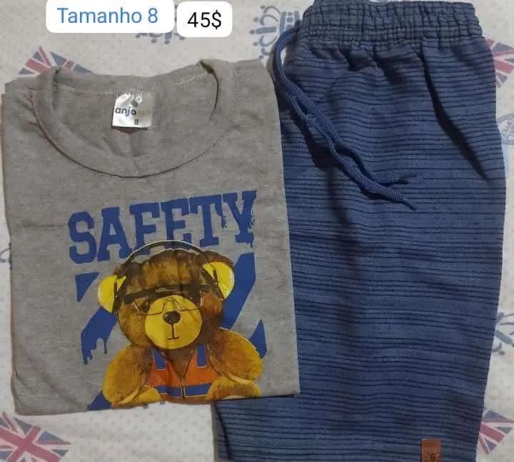 Conjunto de Roupa Bebê 9 Meses - Foto 5
