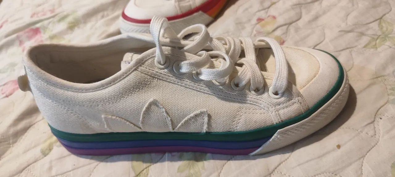 Tênis feminino Adidas Nizza Pride 39 - Foto 5