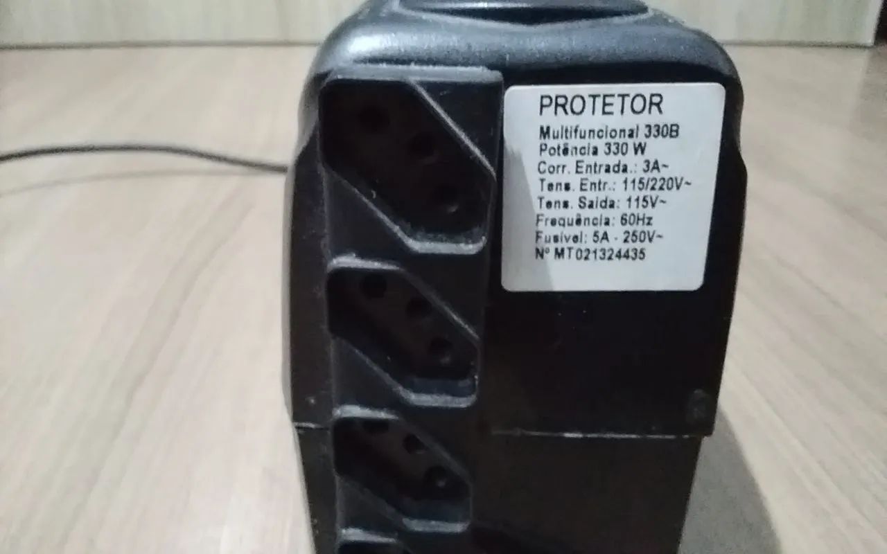 Estabilizador energy lux 6 tomadas (leia a descrição) - Foto 2