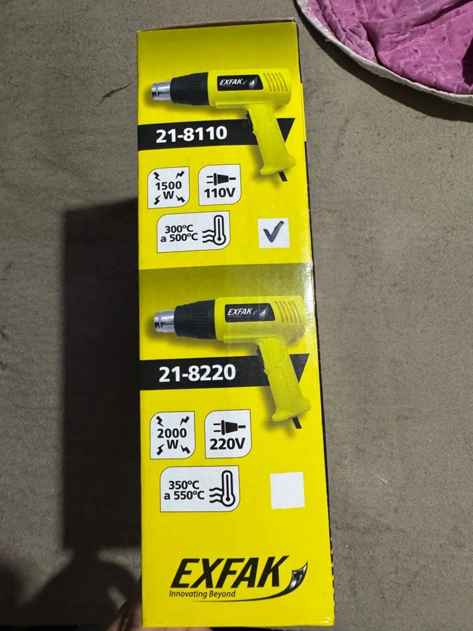 Soprador Térmico EXFAK 1500W/2000W - Novo - Foto 4