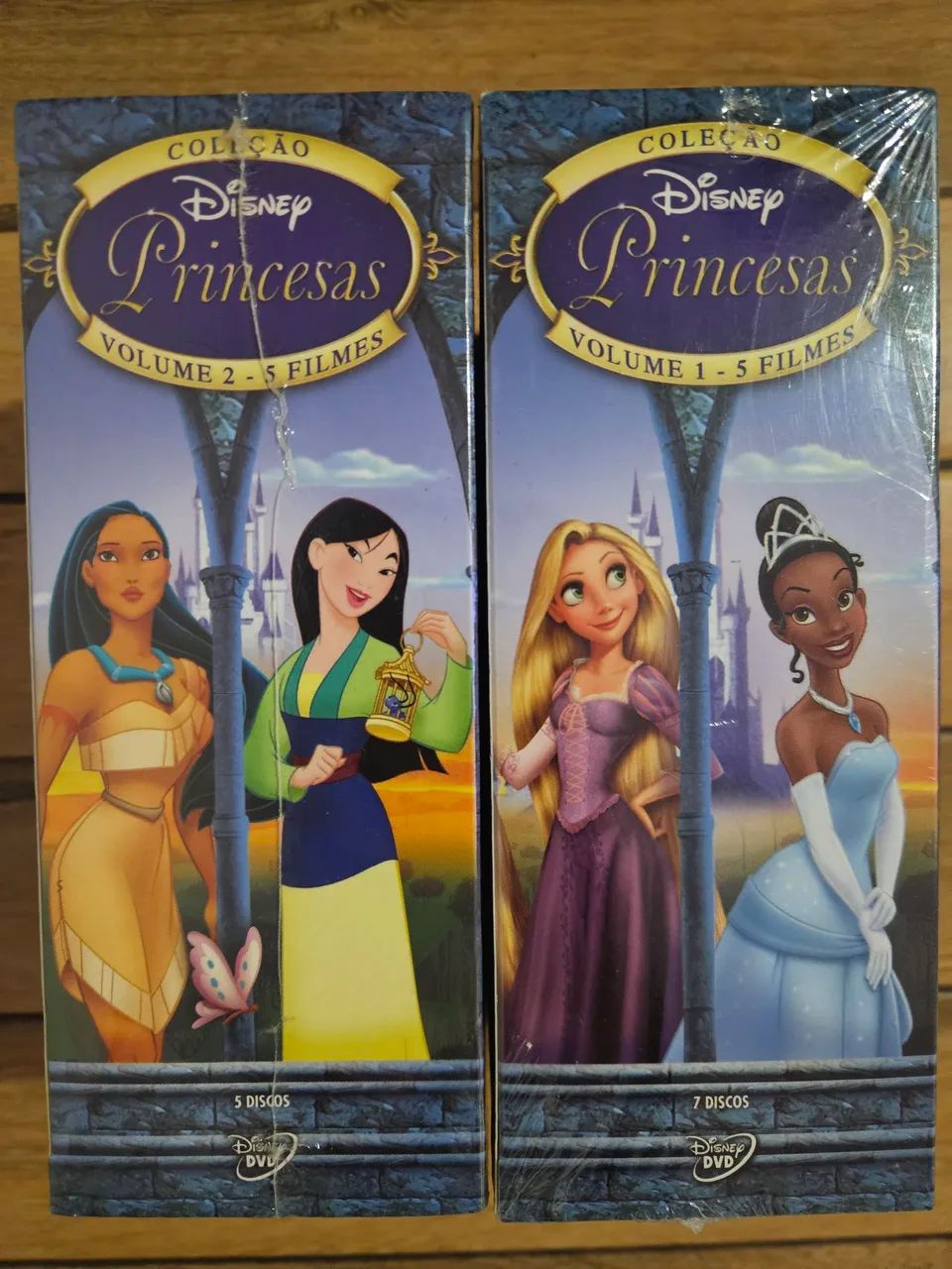 Coleção Disney Princesas - Volume 1 e 2 - DVD Original - Foto 3