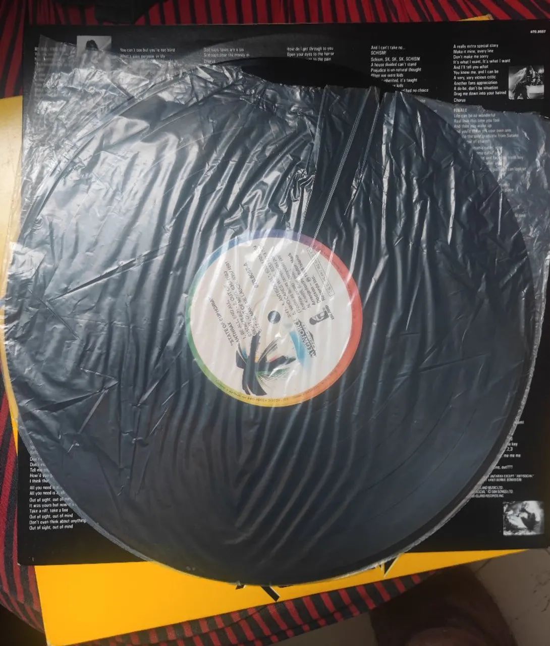 Anthrax - State of Euphoria -  Vinil LP da época 1988 - Foto 5