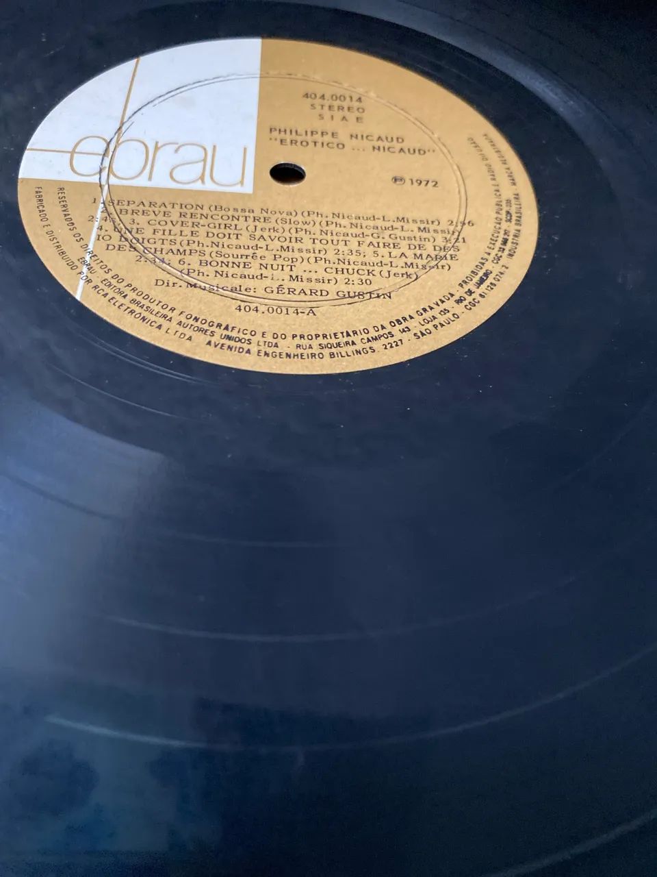 LP disco de vinil Erótico n. 2   - Foto 5