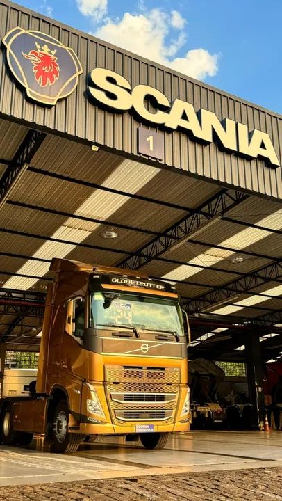 Volvo FH 540 6x4t 2024 - Pacote Multimidia, ADAS, Saia lateral, Defletores, pneus novos, g - Foto 6