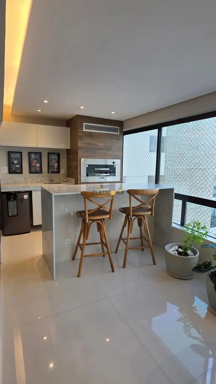 Apartamento Beira Mar Mobiliado 4 Quartos em Piedade - Foto 4