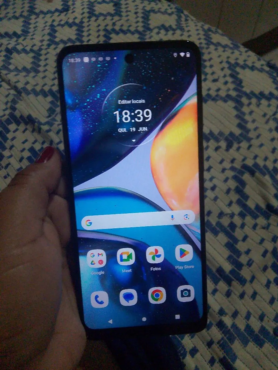 Moto G22 semi novo