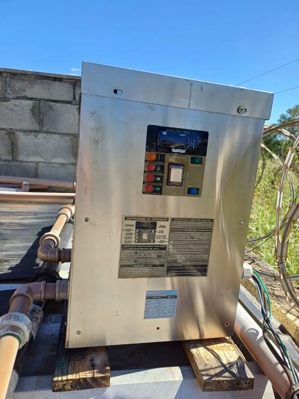 Trocador de Calor Sodramar TH-10 + Painel Digital - Novos | Conjunto R$ 8.950  - Foto 2