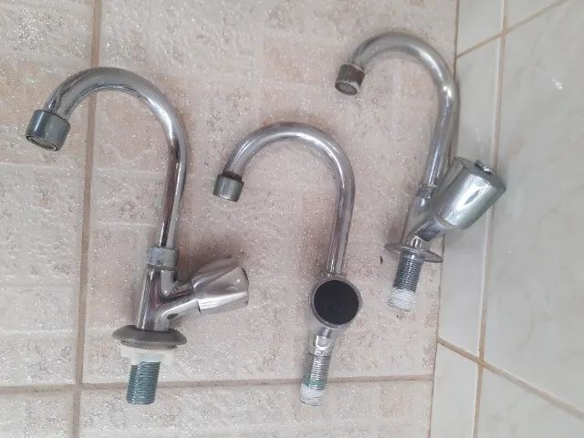 Kit com 3 torneiras