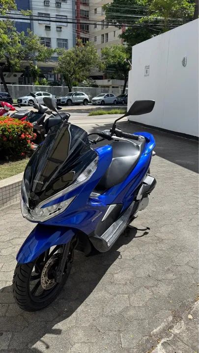  ? Vendo Honda PCX 150 - Ano/Modelo 2022 - Cor Azul  - Foto 2