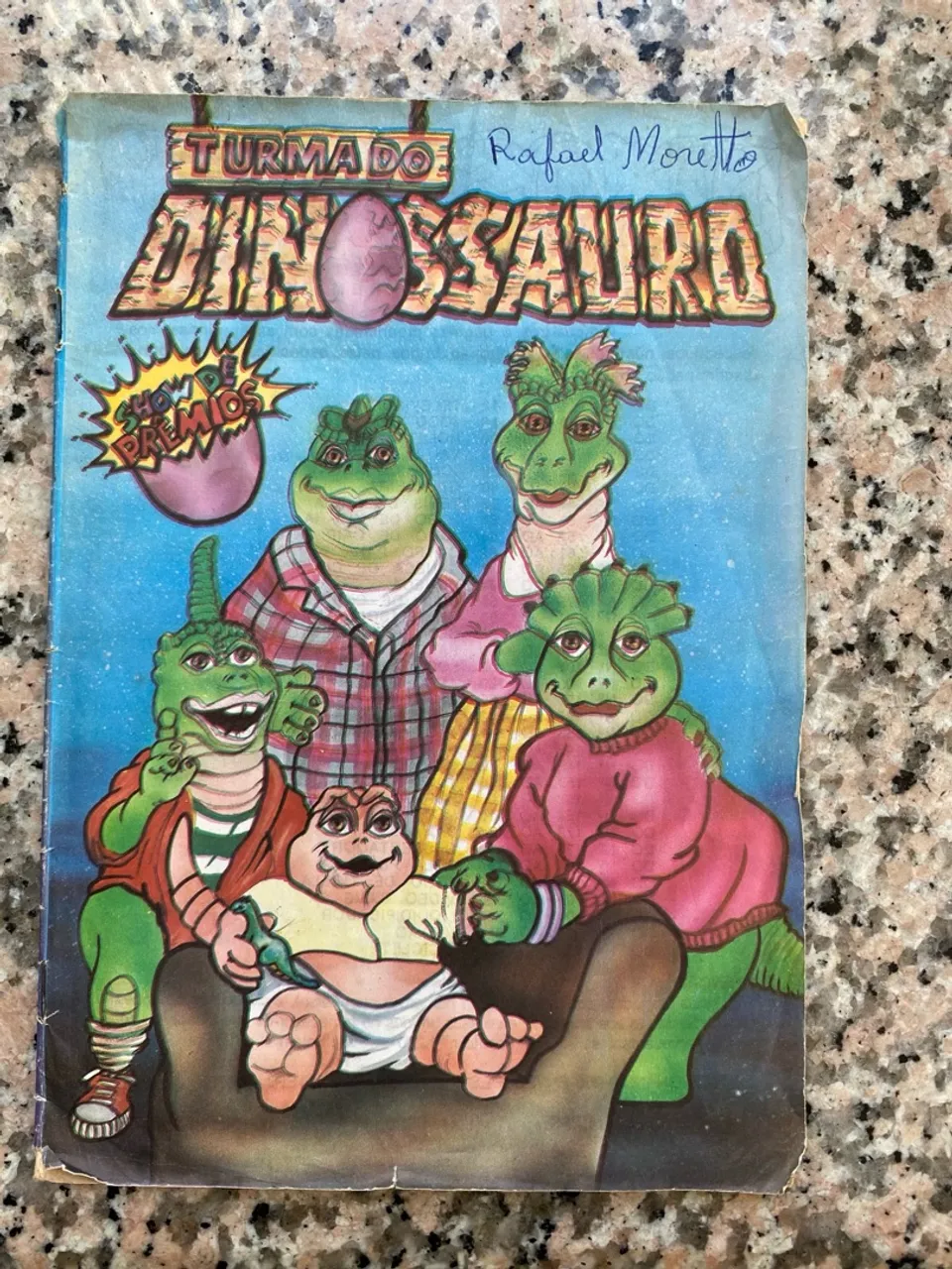 Revista Turma do Dinossauro - Show de Prêmios