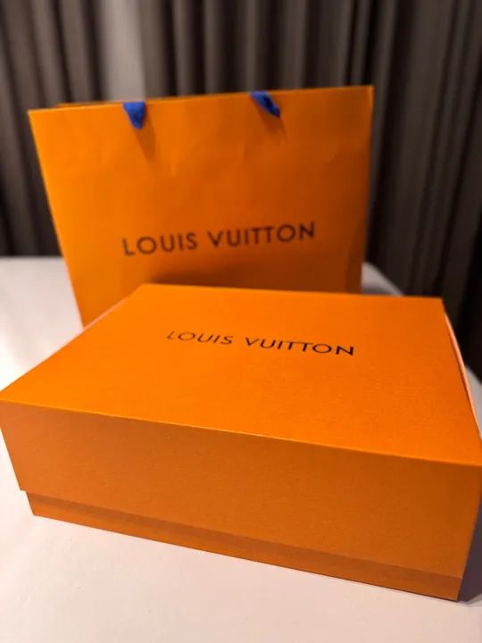 Bolsa Louis Vuitton Crossbody Cinza (clone) - Foto 5