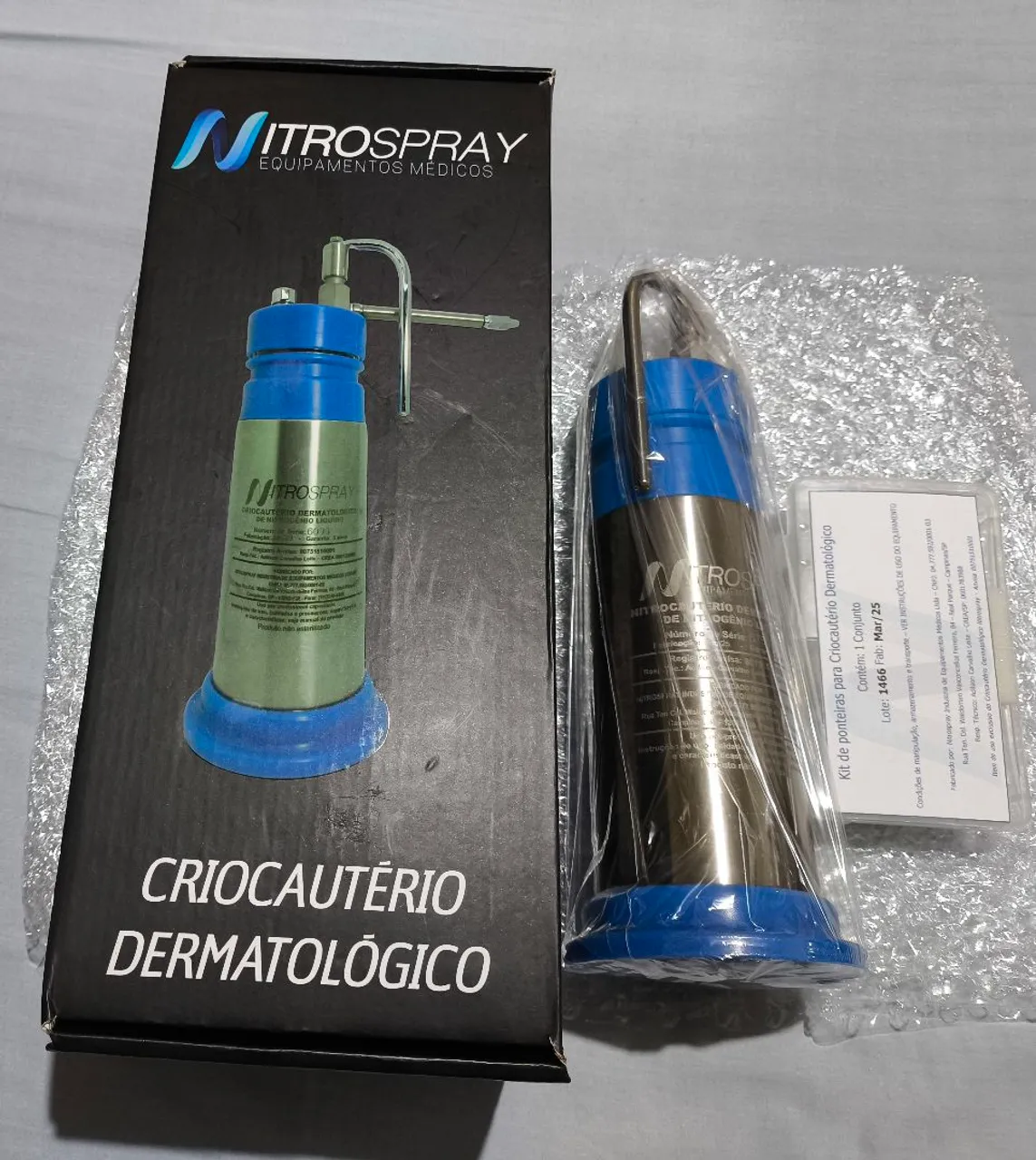 Criocautério Dermatológico Nitrospray
